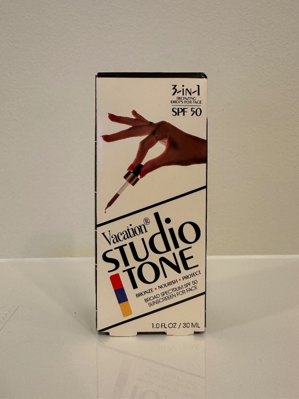 Vacation Studio Tone 3-in-1 SPF 50 Bronzing Drops Face Sunscreen 30mL